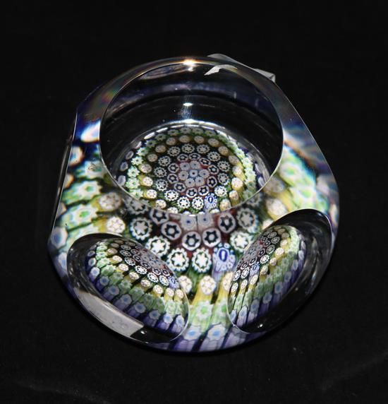 A Whitefriars paperweight